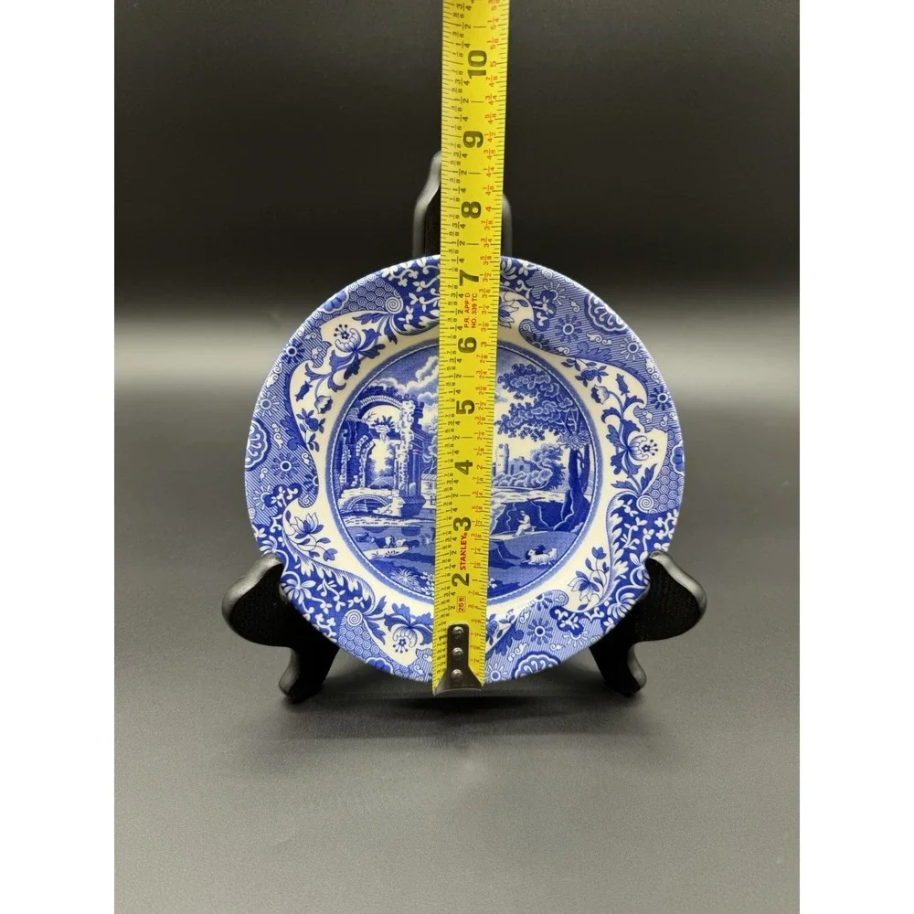 Spode England Blue Italian Blue & White C 1816 Salad Plate 7.5